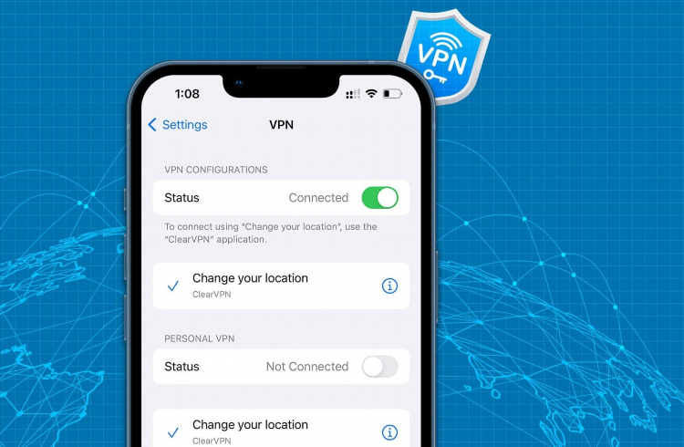 Активировать vpn