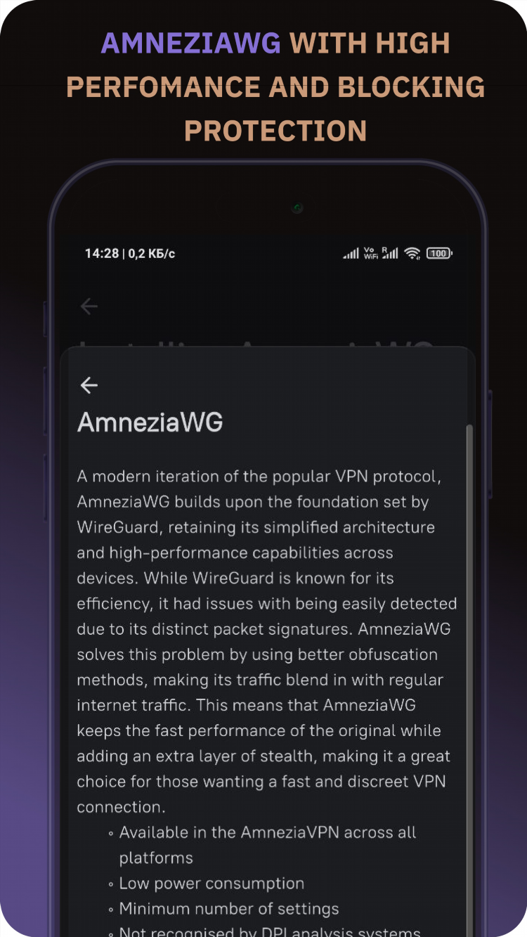 Амнезия vpn