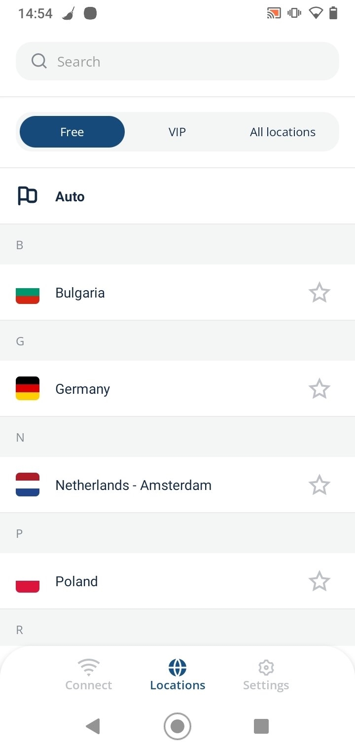 Free vpn список