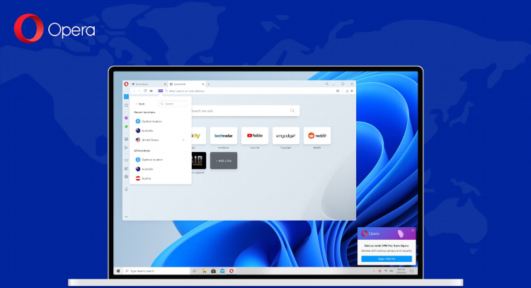 Как на оперу установить vpn