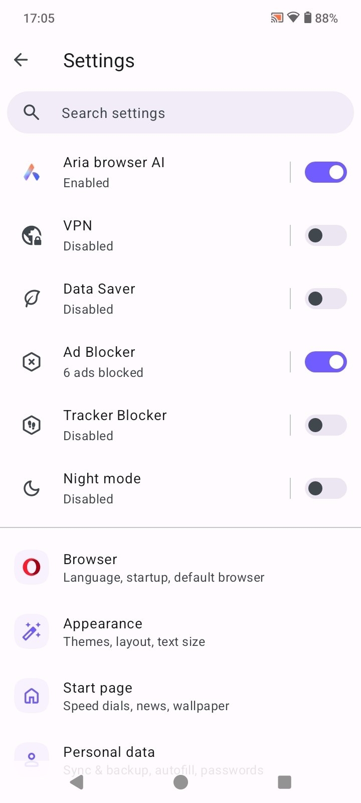 Как отключить vpn в опере браузере