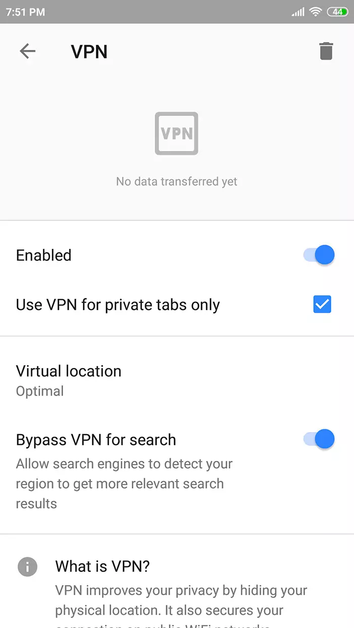 Opera vpn android скачать