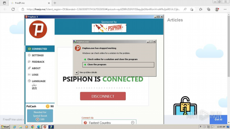Psiphon впн на пк