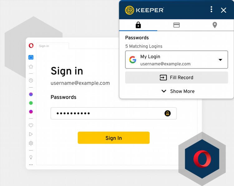 Расширение vpn opera