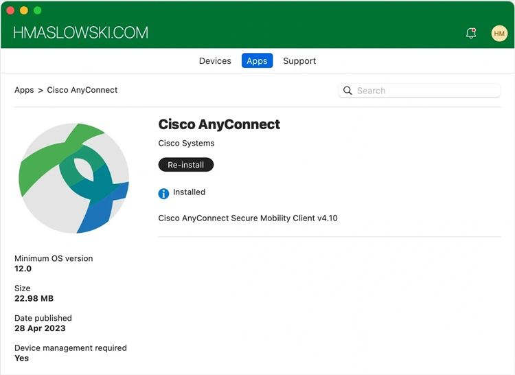 Vpn anyconnect скачать