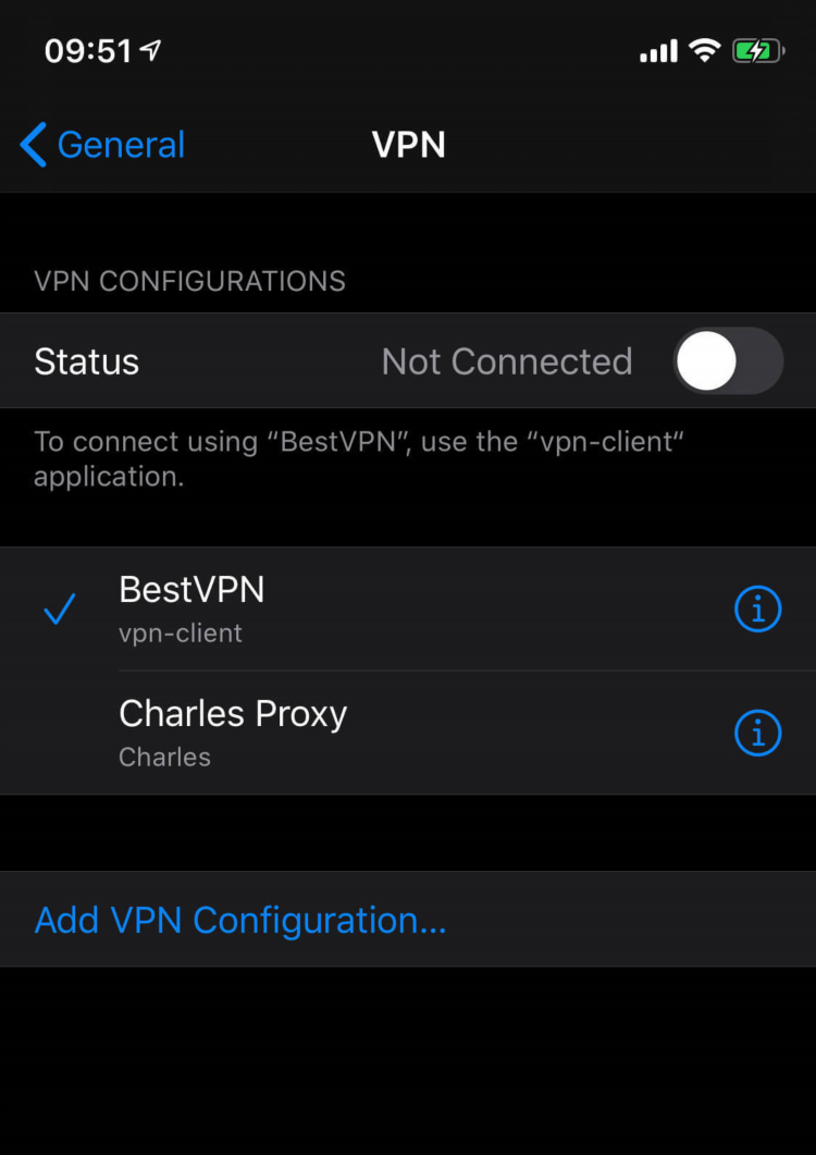 Vpn конфигурации