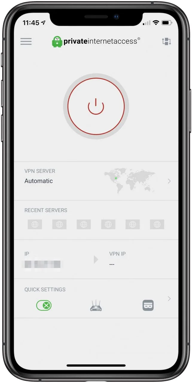 Vpn сервера для айфон